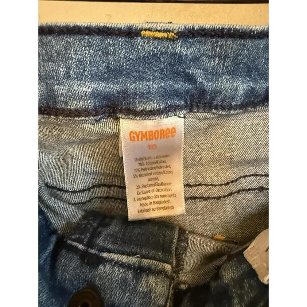 girls gymboree sunflower jeans size 10